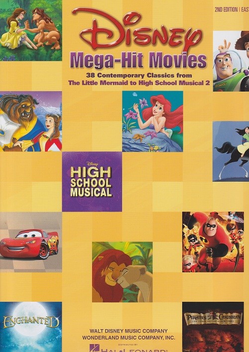 Disney Mega-Hit Movies Easy Pn Disney Mega-Hit Movies Easy Pn