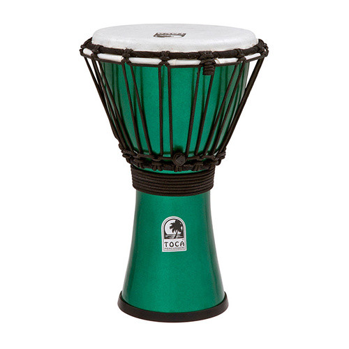 Djembe-7 Metallic Green" Djembe-7 Metallic Green"