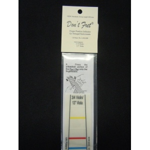 Don't Fret - Violin Fret Stickers 3/4