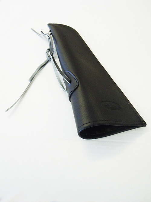 Double Bass Bow Quiver - Black Leather Double Bass Bow Quiver - Black Leather