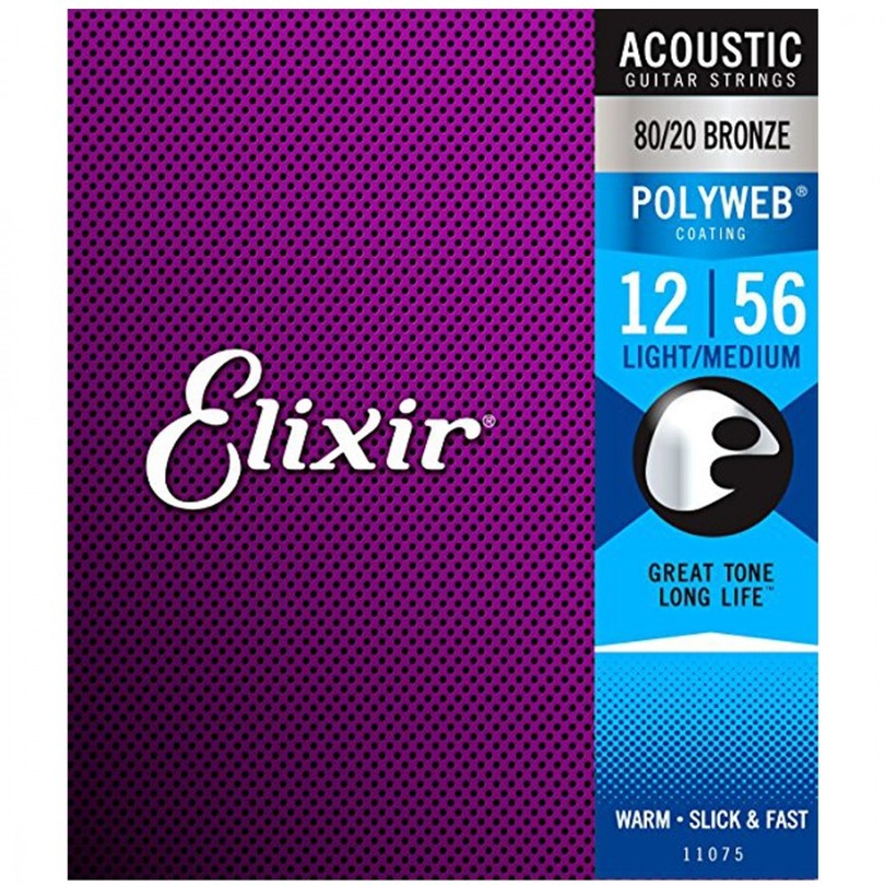 Elixir Acoustic Poly Light Medium Elixir Acoustic Poly Light Medium