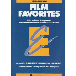 Essential Elements Film Favorites-Tenor Sax