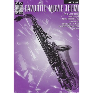 Favorite Movie Themes-Sax & CD
