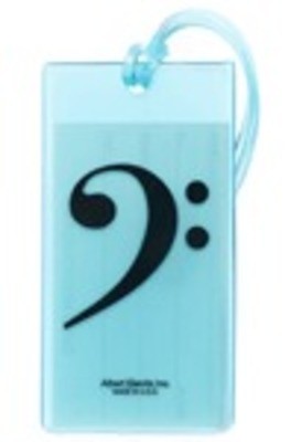 I.D.Tag-Rubber-Bass Clef I.D.Tag-Rubber-Bass Clef
