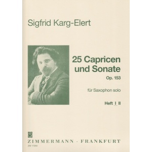 Karg-Elert-25 Caprices Bk 1