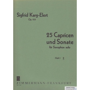Karg-Elert-25 Caprices Bk 2