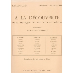 Londeix-A La Decouverte Bk 3 A