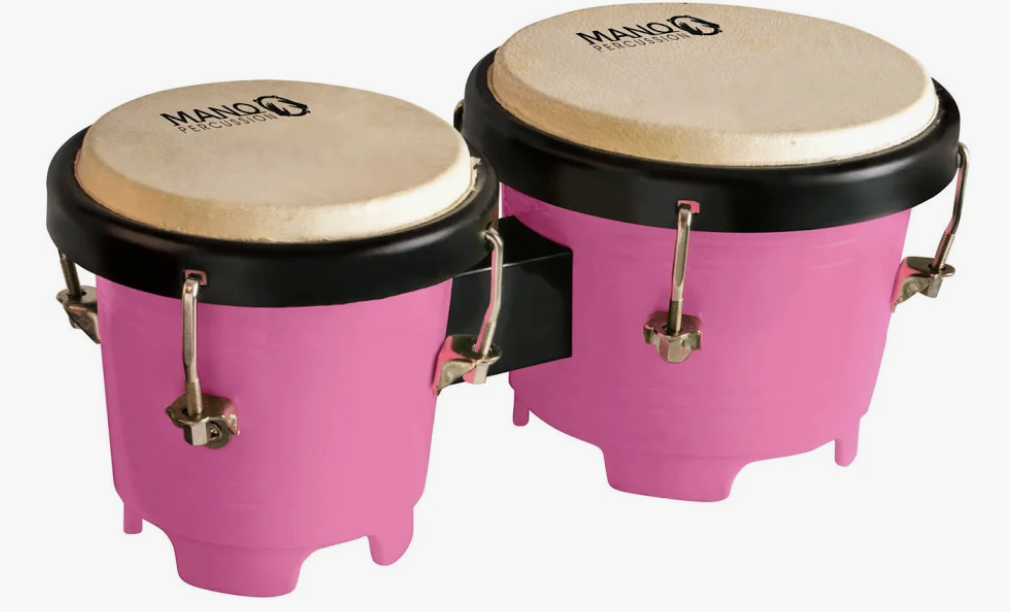 mini pink bongos