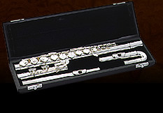 Pearl Alto Flute P201SU - Straight and Curved Heads Pearl Alto Flute P201SU - Straight and Curved Heads