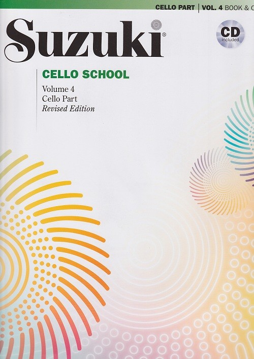 Suzuki-Cello School Vol.4 Bk & CD Suzuki-Cello School Vol.4 Bk & CD