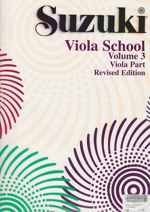 Suzuki Viola School Vol.3 Suzuki Viola School Vol.3