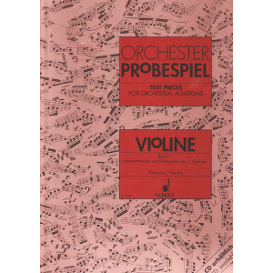 Test Pieces Orch.Aud.-Vn Bk 1-Book