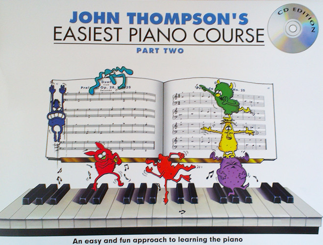 Thompson-Easiest Course Bk.2&CD Thompson-Easiest Course Bk.2&CD