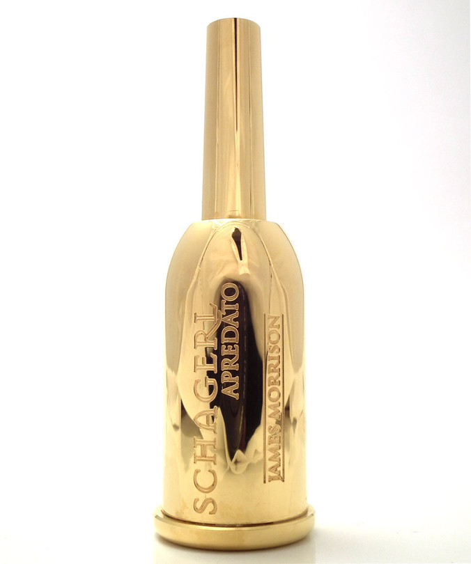 Trumpet Mouthpiece-Apredato Gold 3C Trumpet Mouthpiece-Apredato Gold 3C