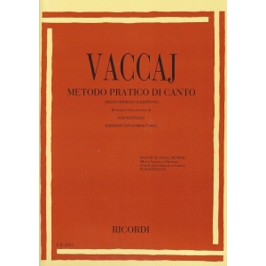 Vaccai-Practical Method-Mez/Bar &CD