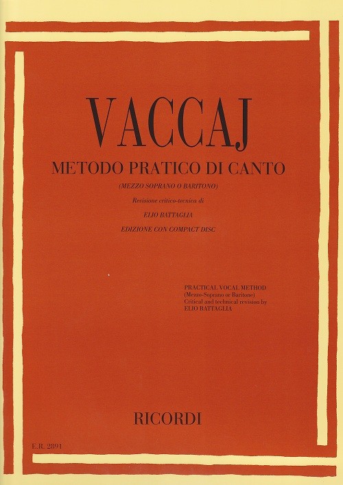 Vaccai-Practical Method-Mez/Bar &CD Vaccai-Practical Method-Mez/Bar &CD