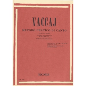 Vaccai-Practical Method-Sop/Ten &CD