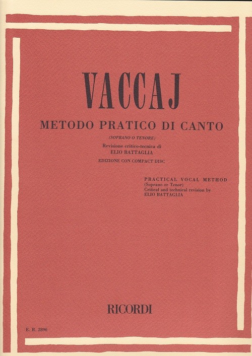 Vaccai-Practical Method-Sop/Ten &CD Vaccai-Practical Method-Sop/Ten &CD