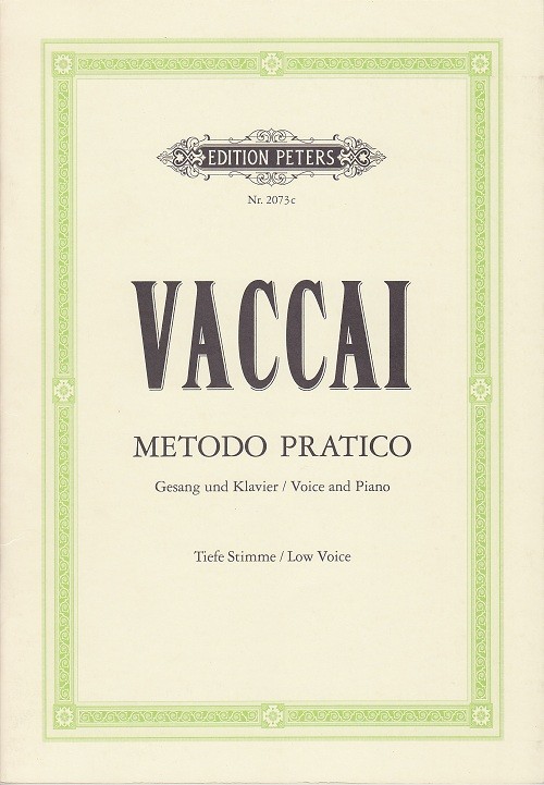 Vaccai-Practical School-Low Vaccai-Practical School-Low