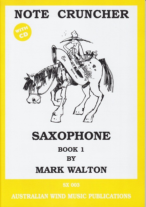 Walton-Note Cruncher Bk 1-Sax Walton-Note Cruncher Bk 1-Sax