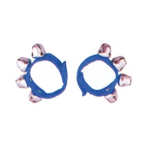 Wrist Bells Pair - Blue*