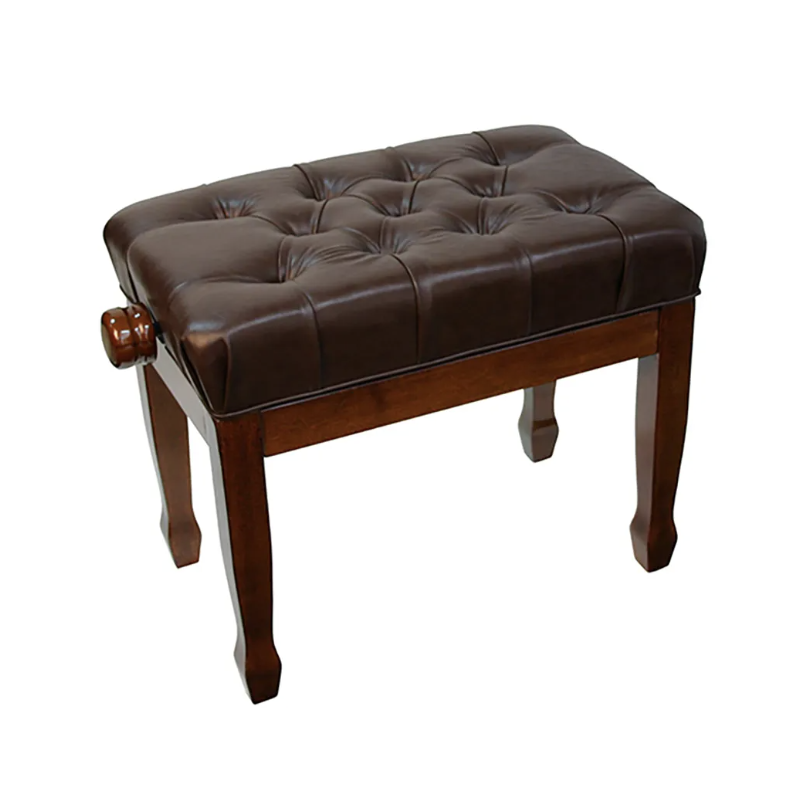 Piano bench pad but walnut