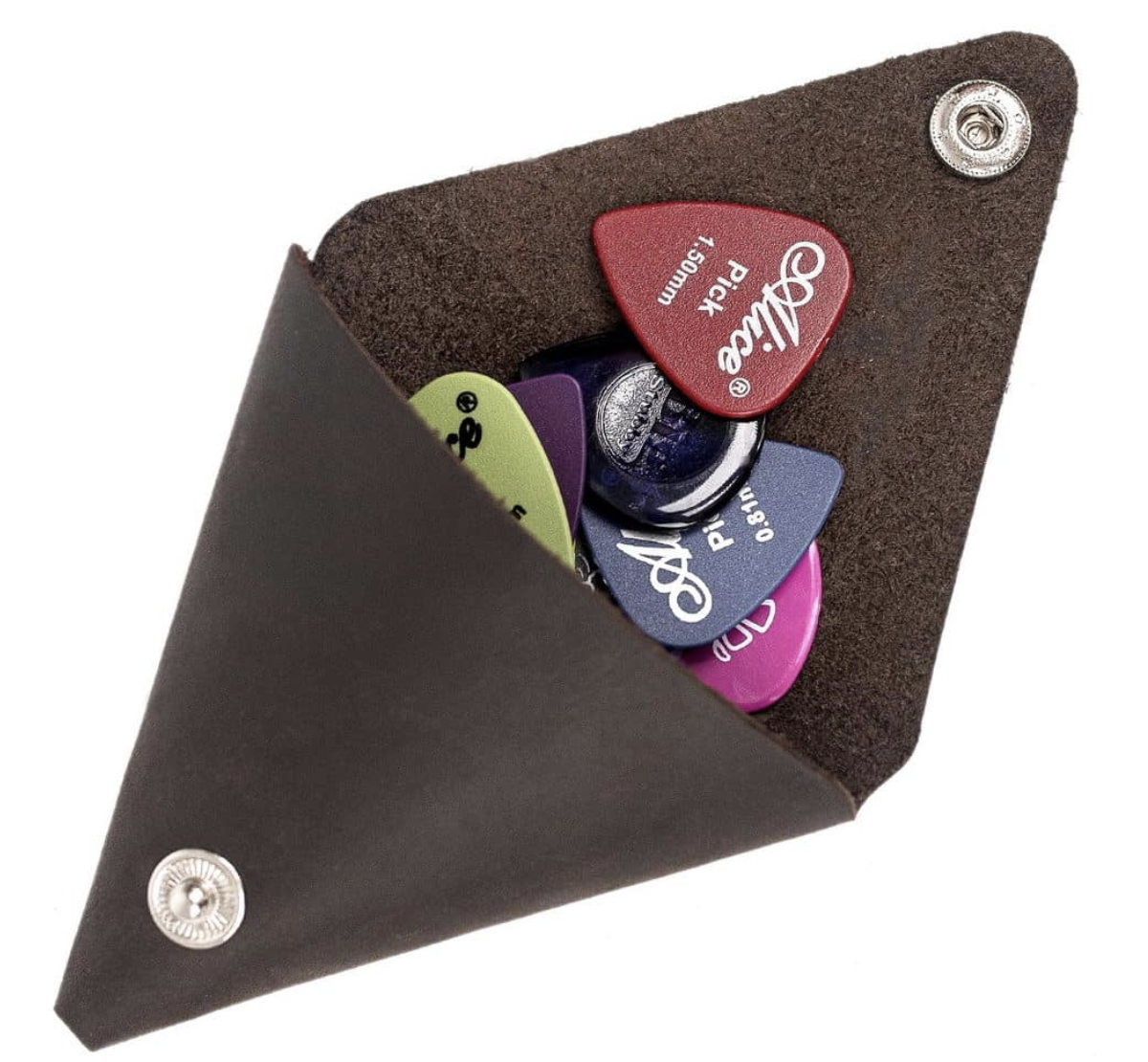 MG leather pick pouch